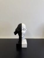 Two Faces Sculpture - Image 2