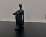 Sitting woman sculpture Small - Image 3