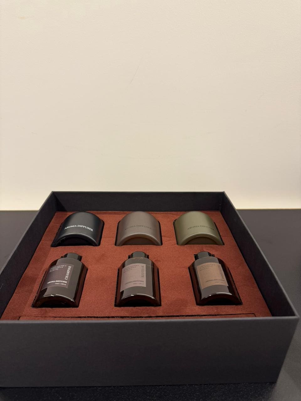 81 Amber Collection - Diffuser & Essential Oils Set of 3 - Image 1