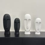 Resin Face Sculpture