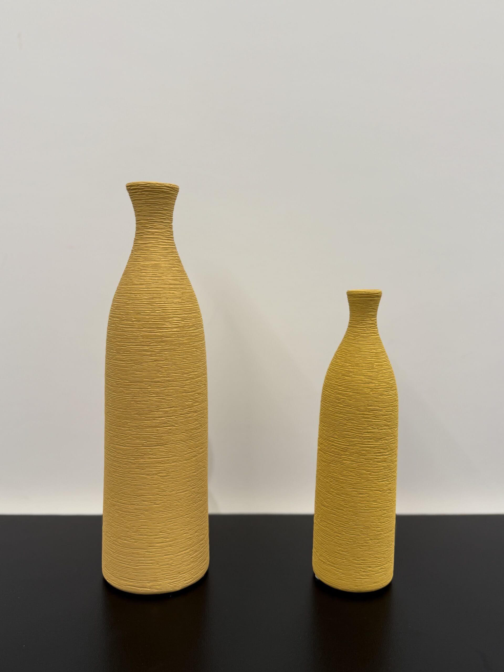 IMG_3424 Brushed Vase Mustard - Image 1
