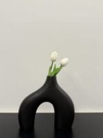 Arch Form Ceramic Vase - Image 2