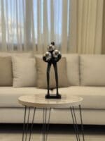 Abstract Figure with Silver Balls - Image 2