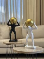 Man with Golden Sphere
