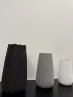 Wavy Brushed Vase - Image 3