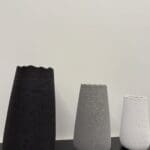 Wavy Brushed Vase