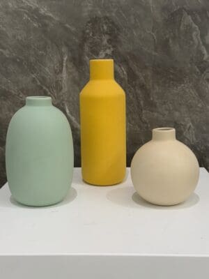 Colorful Ceramic Vase Set