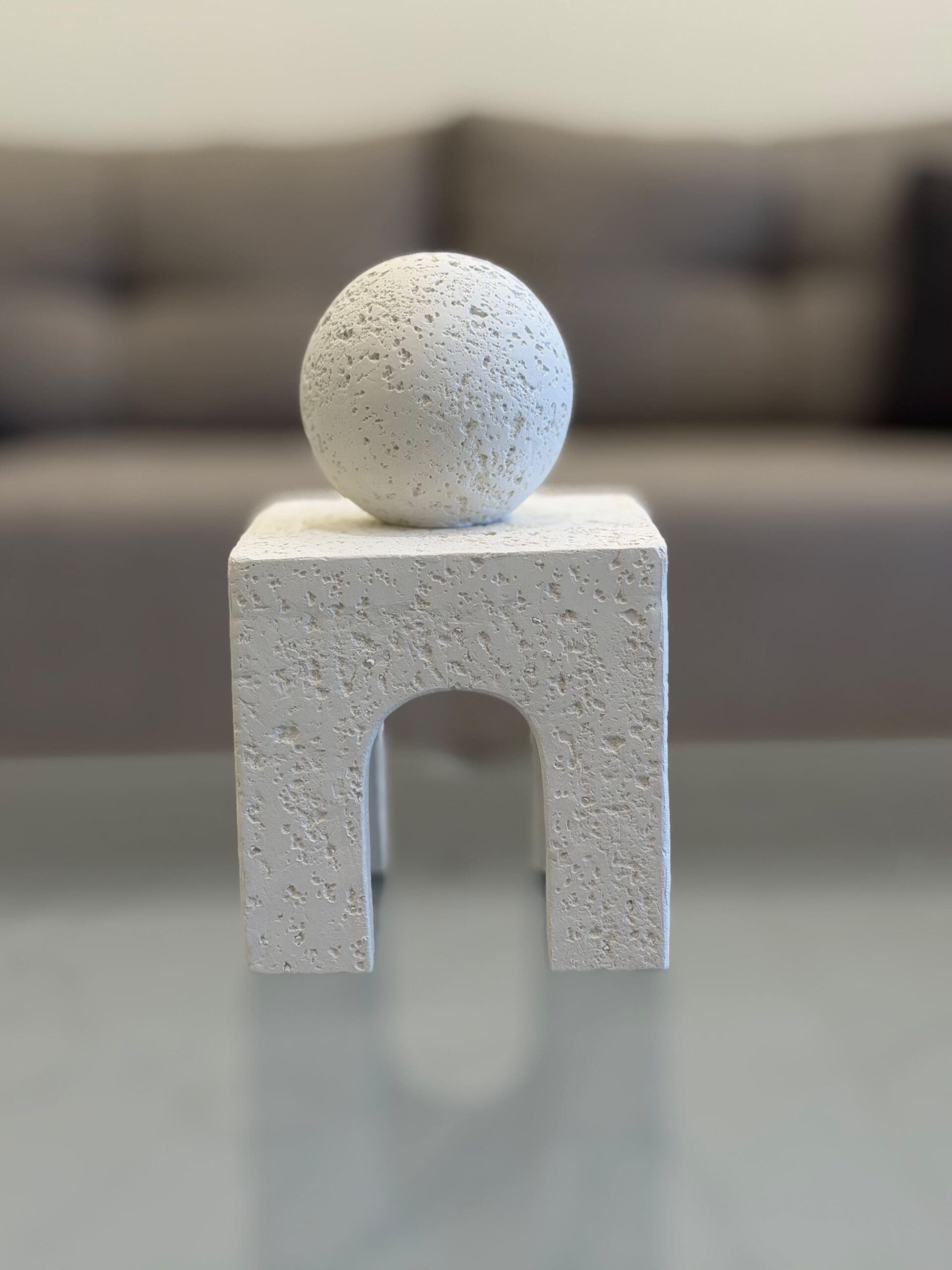 6c30de82-f4ff-4637-9dba-c9959e47a2e8 Luna Arch Sculpture - Image 1