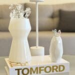 Elegant White Decorative Set