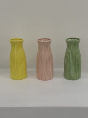 Ribbed Mini Vase