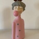 Bubble Girl Speaker Statue