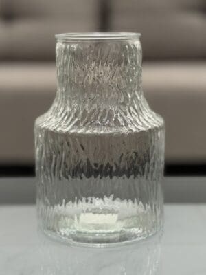 Clear Glass Vase