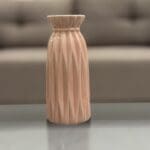 Pleated Ceramic Vase - Image 2