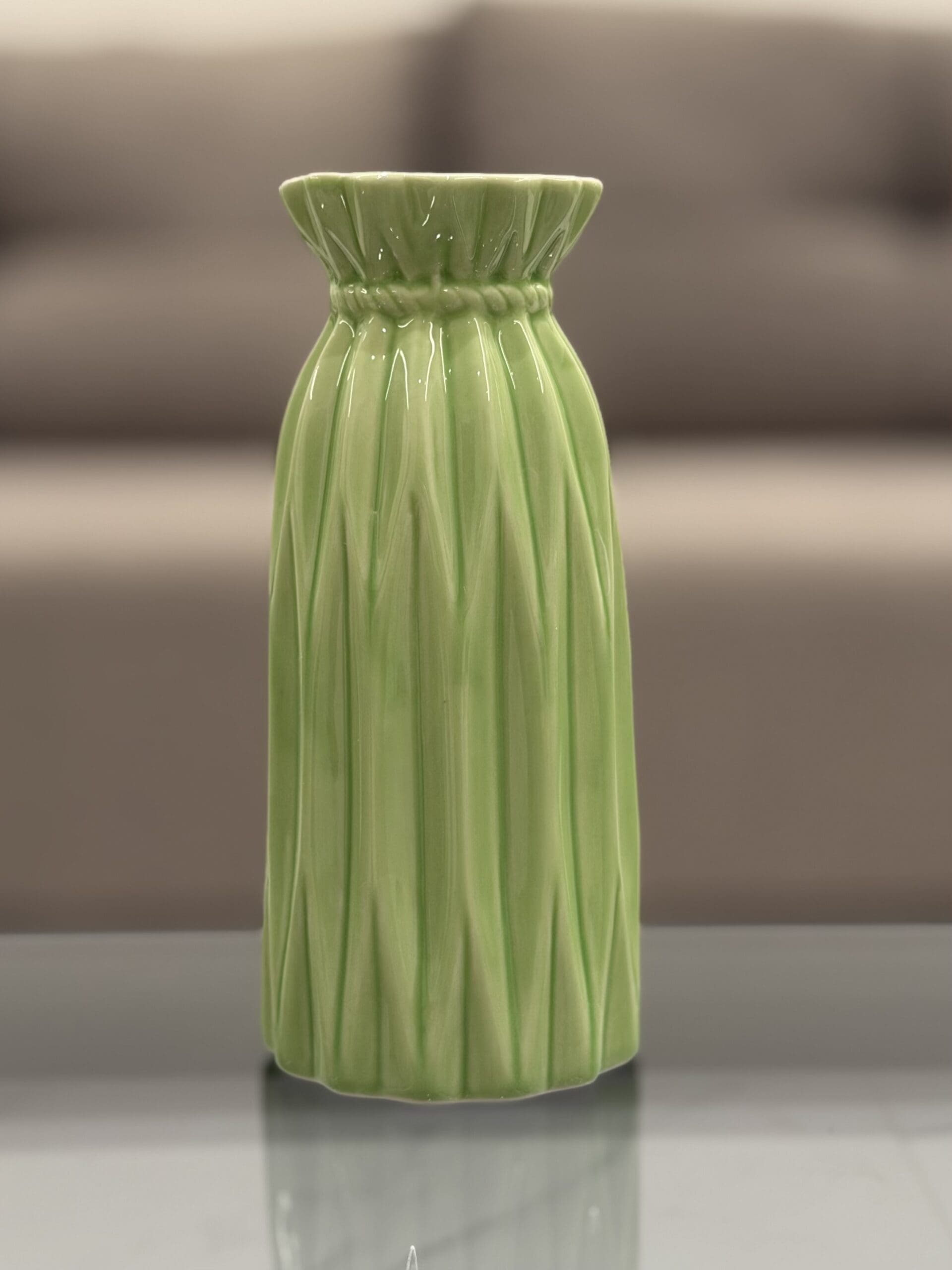 IMG_5673 Pleated Ceramic Vase - Image 1