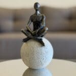 Sitting Figure Sculpture – Meditation Pose