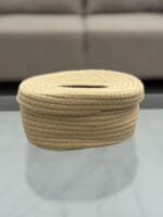 Handwoven Rope Tissue Box - Image 6