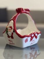 Bow Ceramic Basket - Image 2