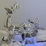 Silver Gazelle - Set of 2