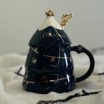 Christmas Tree Mug with Lid