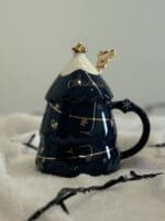 Christmas Tree Mug with Lid