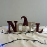 Wooden NOEL