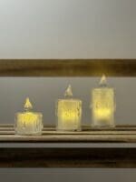 Light-Up Candle - Set of 3