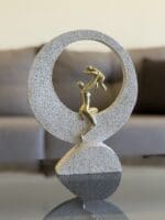 Couple Circle Sculpture