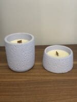 Textured Candle Duo