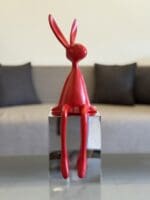 Glossy Sitting Bunny