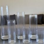 Clear Cylinder Glass