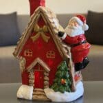 LED Santa Christmas House