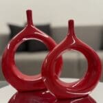 Modern Loop Ceramic Vase